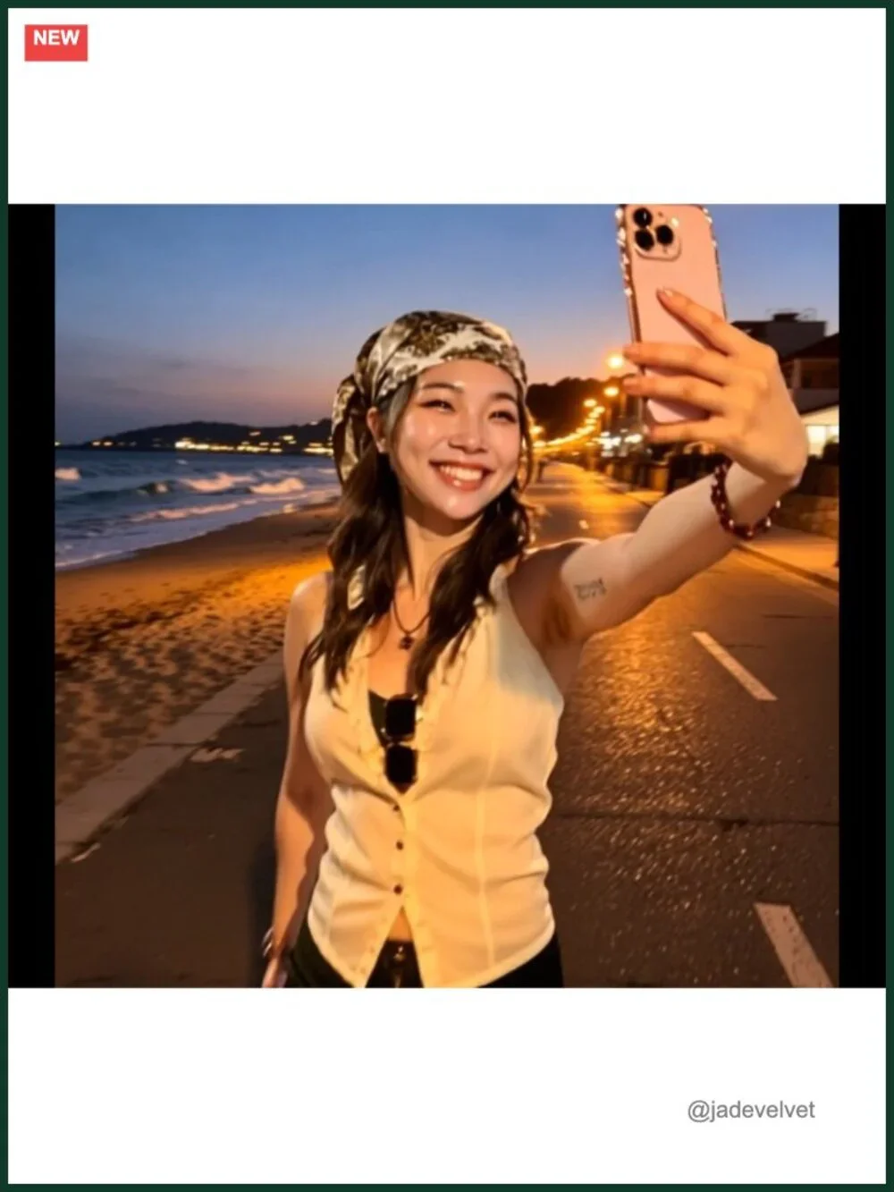 Satin Scarf Square Hair Bandana Silk Like Headscarf Women Accessories Fashion